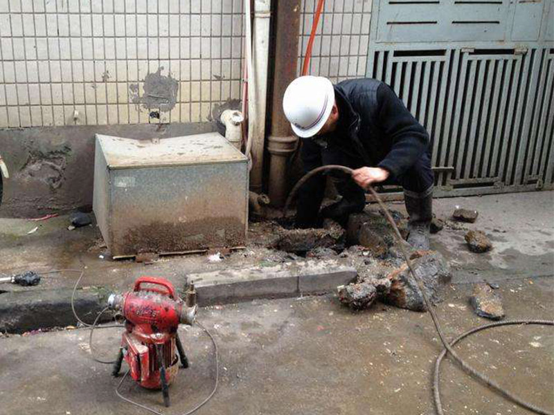 正定疏通下水道-洗菜池疏通